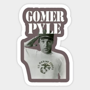 Jim Nabors  (Gomer Pyle) Sticker